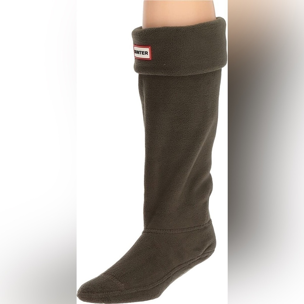HUNTER Brown Boot Socks (M)